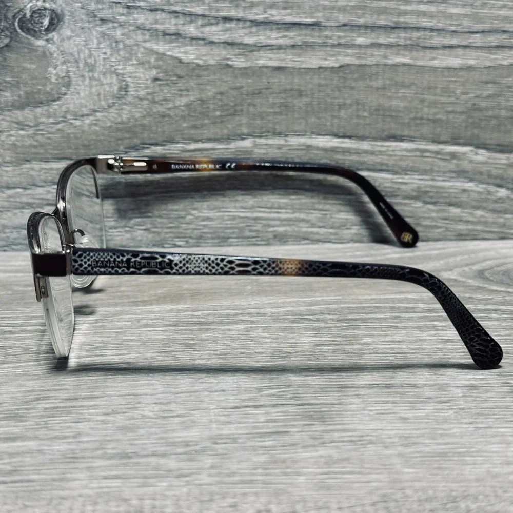 Banana Republic‎ FAWN 99Q 130 Eyeglass Frames Womens Brown Animal Frames Only